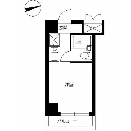 スカイコート八王子第３の物件間取画像